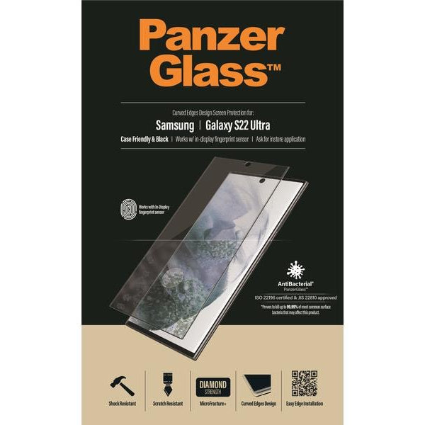Panzerglass Displayschutz Case Friendly Fingerprint Galaxy S22 Ultra
