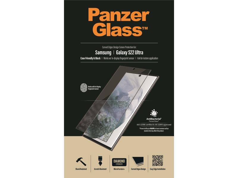 Panzerglass Displayschutz Case Friendly Fingerprint Galaxy S22 Ultra