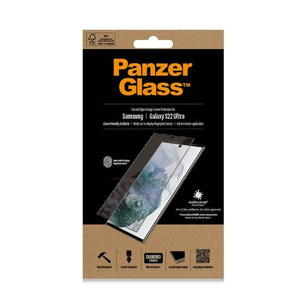 Panzerglass Displayschutz Case Friendly Fingerprint Galaxy S22 Ultra