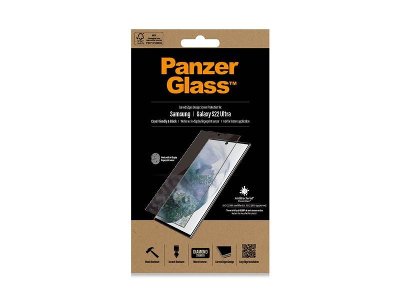 Panzerglass Displayschutz Case Friendly Fingerprint Galaxy S22 Ultra