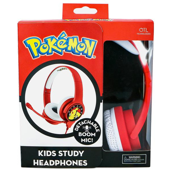 OTL On-Ear-Kopfhörer Pokémon Study Rot