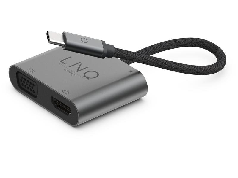 LINQ by ELEMENTS Dockingstation 4in1 USB-C Multiport Hub