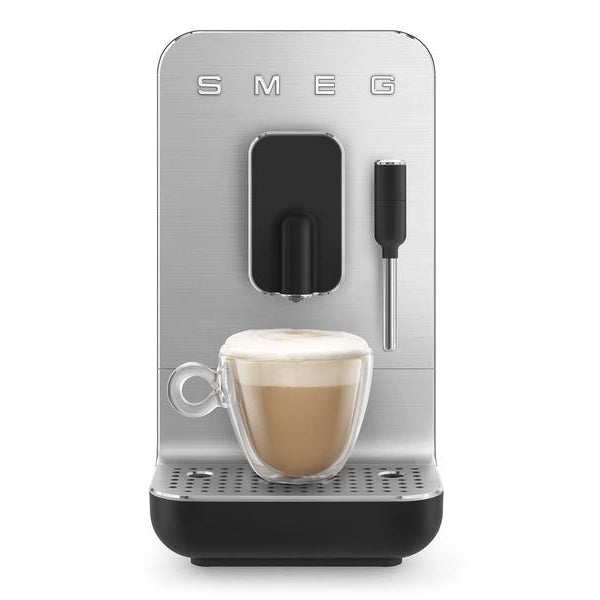SMEG Kaffeevollautomat Collezione BCC12BLMEU Schwarz matt