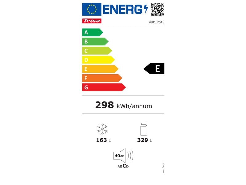 Trisa Food Center 492l, 7801.7545