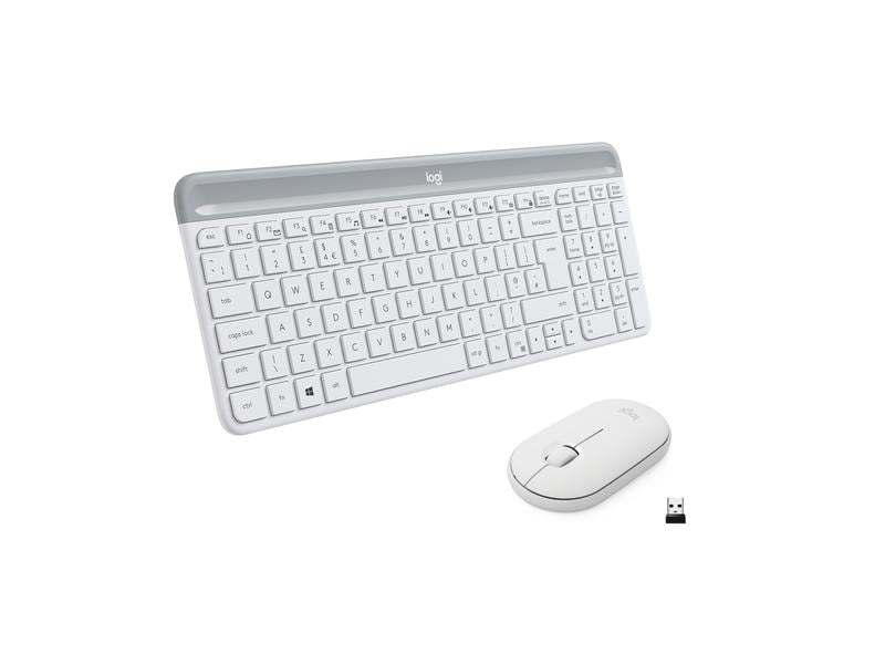 Logitech Tastatur-Maus-Set MK470 White