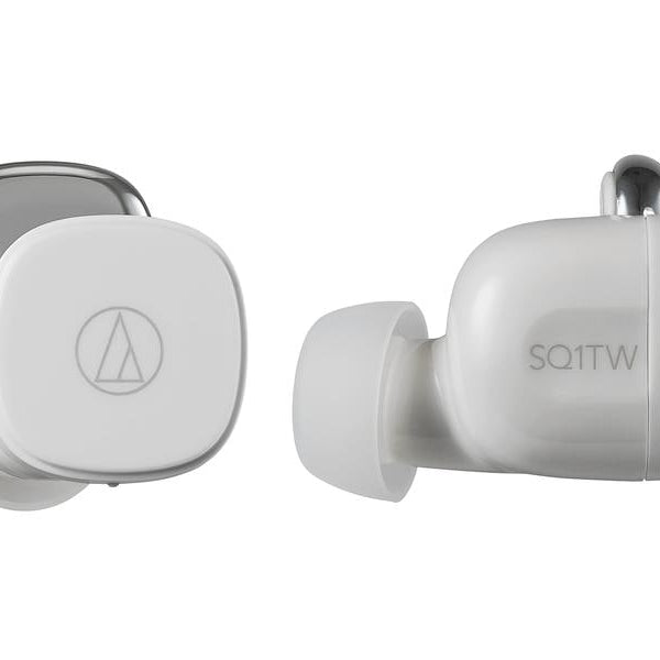 Audio-Technica True Wireless In-Ear-Kopfhörer ATH-SQ1TW Weiss