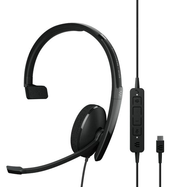 EPOS Headset ADAPT 130T II Mono MS USB-C