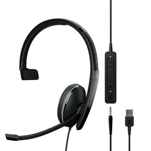 EPOS Headset ADAPT 135 II Mono USB-A, 3.5 mm Klinke