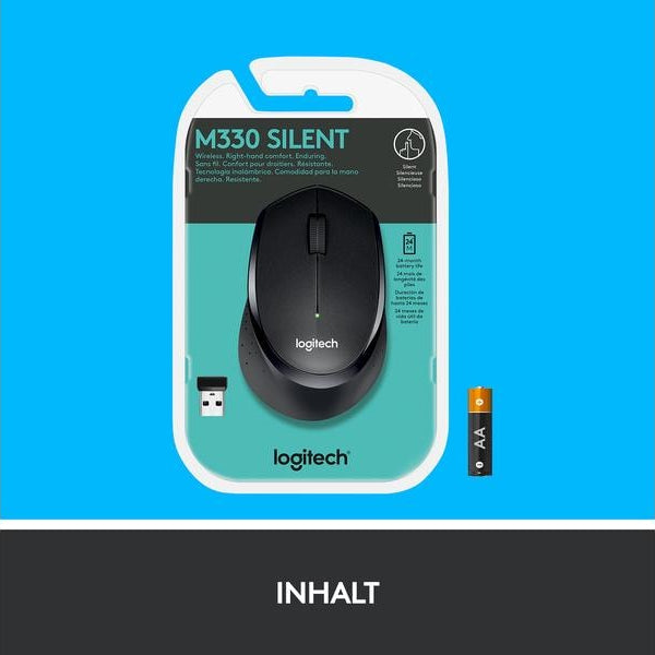 Logitech Maus M330 Silent Plus