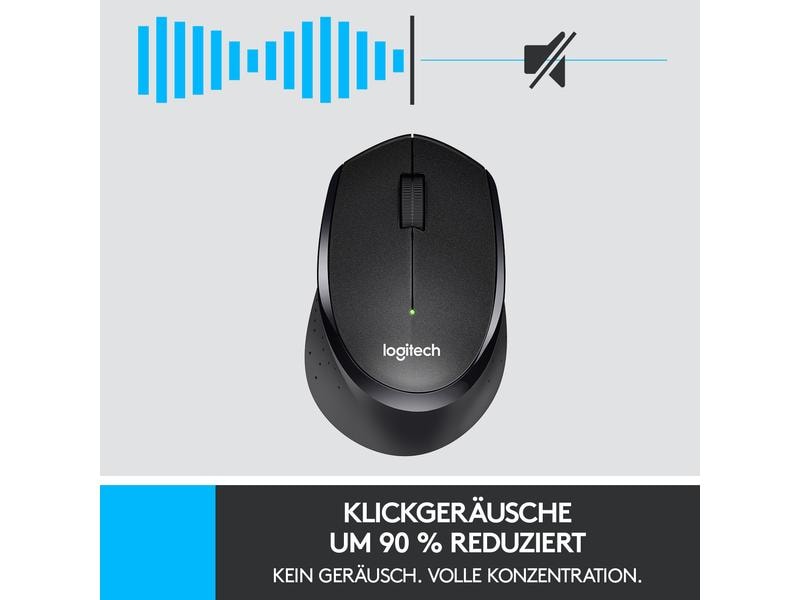 Logitech Maus B330 Silent Plus Business