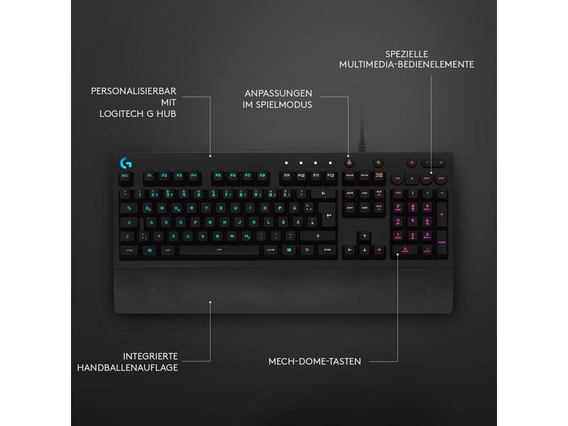 Logitech Gaming-Tastatur G213 Prodigy DE-Layout