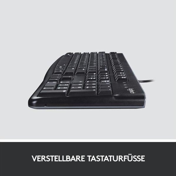 Logitech Tastatur K120 CH-Layout, kabelgebunden
