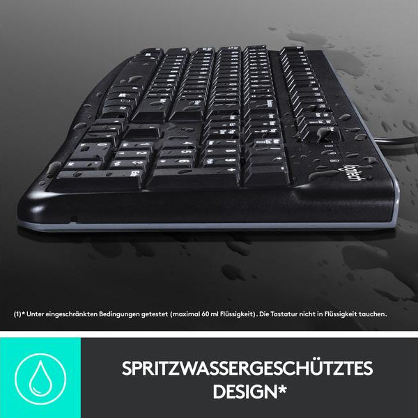 Logitech Tastatur K120 CH-Layout, kabelgebunden