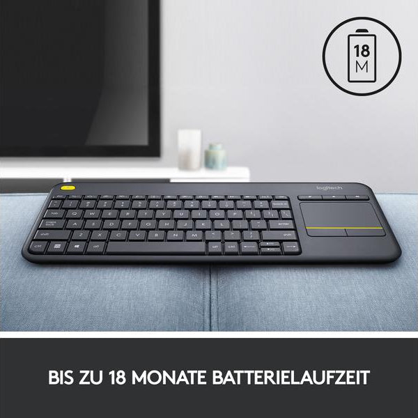 Logitech Tastatur K400 Plus CH-Layout