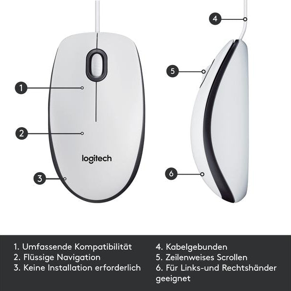 Logitech Maus M100 Optical