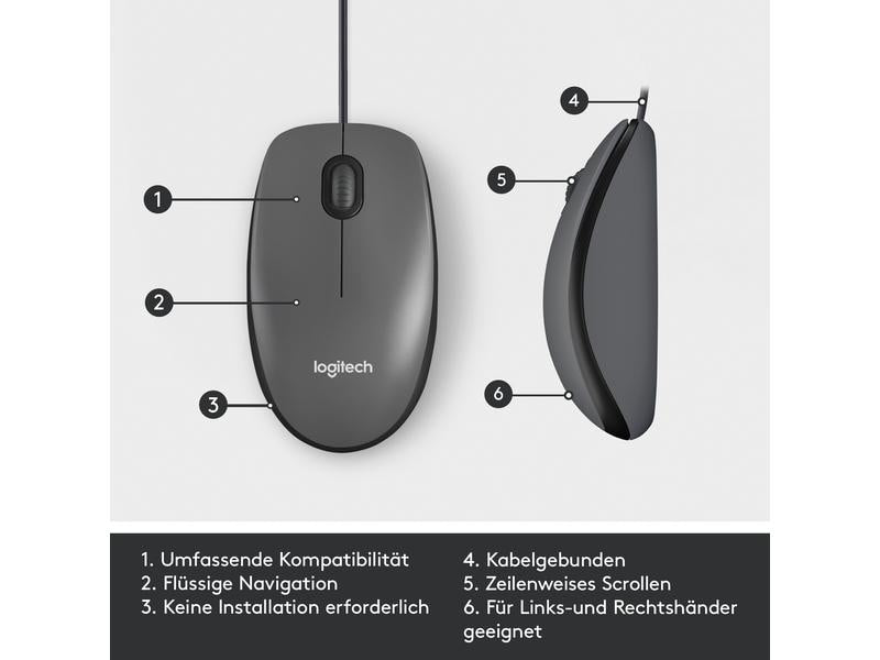 Logitech Maus M100 Optical