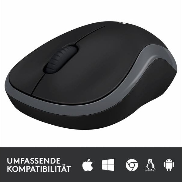 Logitech Wireless Mouse M185 - grau