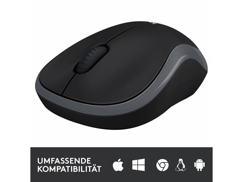 Logitech Wireless Mouse M185 - grau