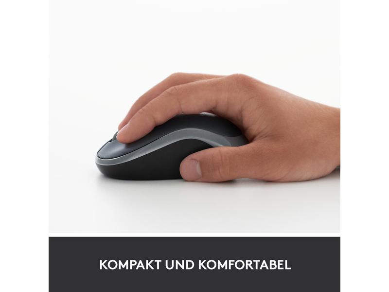 Logitech Wireless Mouse M185 - grau