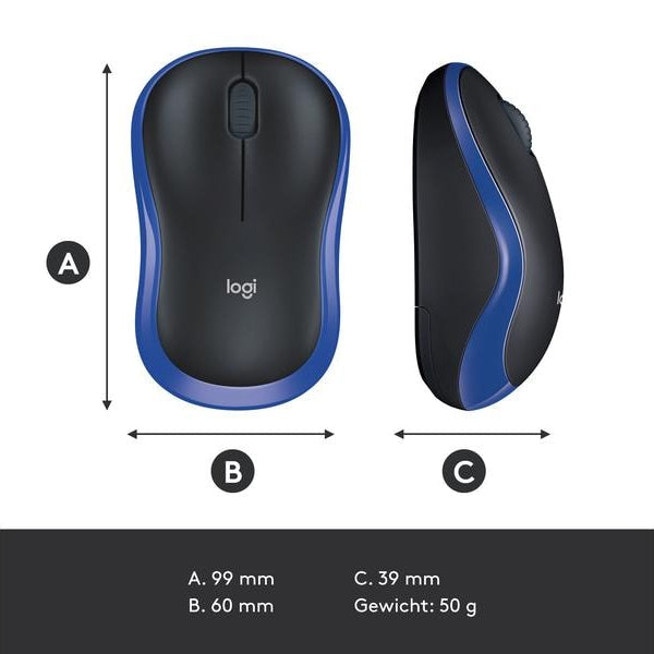 Logitech Maus M185 Wireless