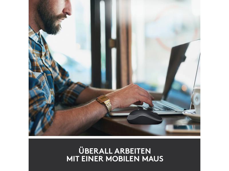 Logitech Wireless Mouse M185 - grau