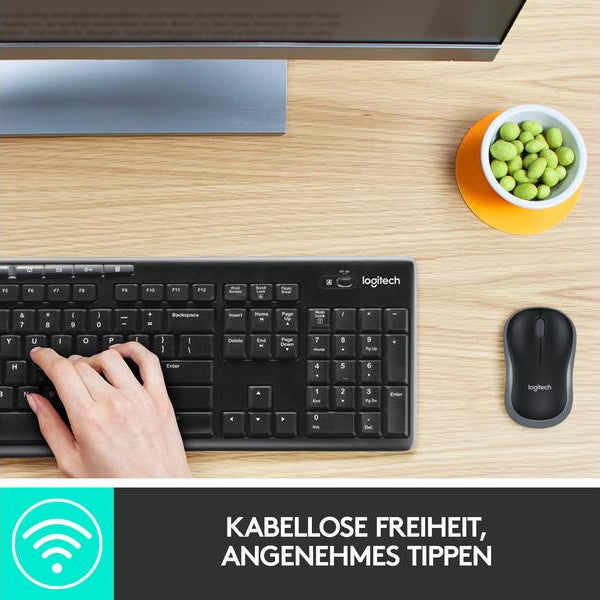 Logitech Tastatur-Maus-Set MK270 CH-Layout