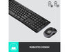 Logitech Tastatur-Maus-Set MK270 US-Layout