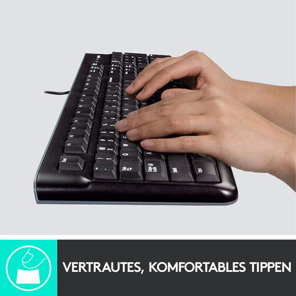 Logitech Tastatur-Maus-Set MK120