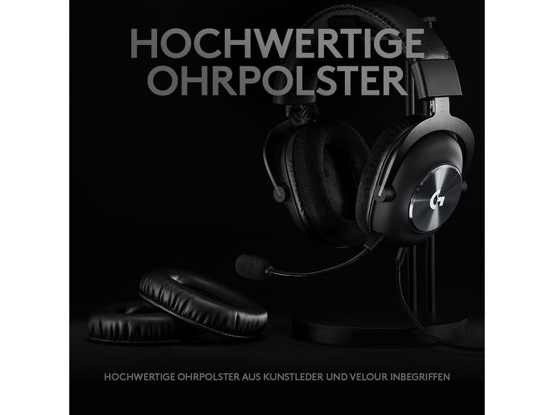 Logitech Headset G PRO X Gaming 7.1 Surround Schwarz