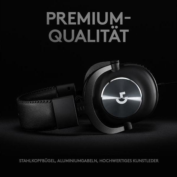 Logitech Headset G PRO X Gaming 7.1 Surround Schwarz