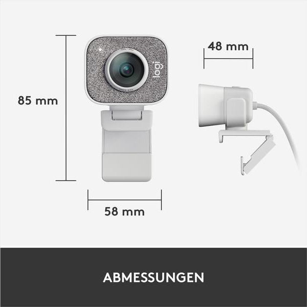 Logitech Webcam StreamCam Weiss
