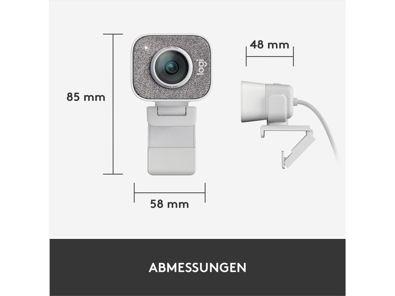 Logitech Webcam StreamCam Weiss