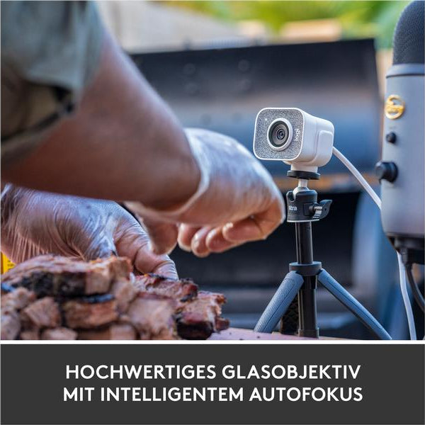 Logitech Webcam StreamCam Weiss