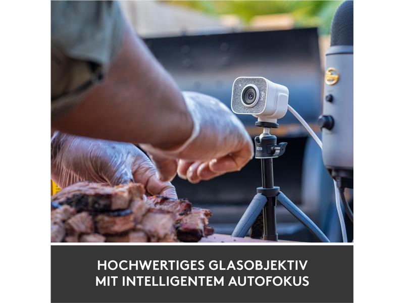 Logitech Webcam StreamCam Weiss