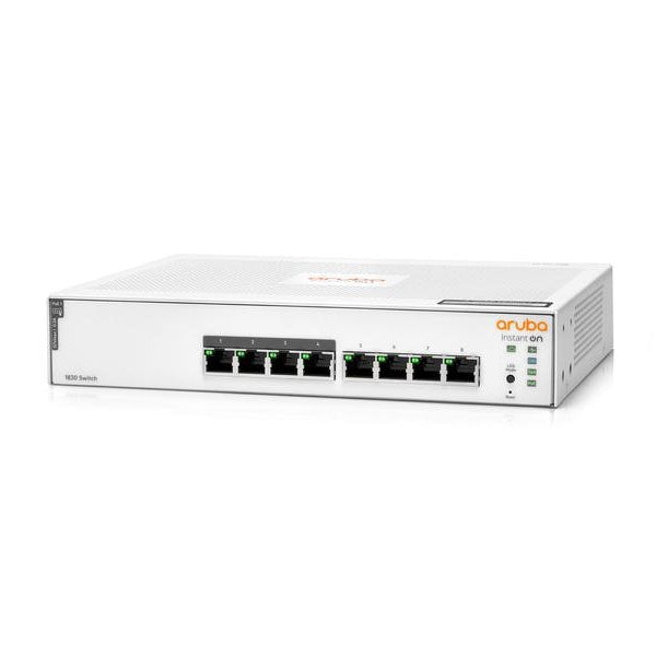 HPE Aruba Networking PoE+ Switch Aruba Instant On 1830-8G 8 Port