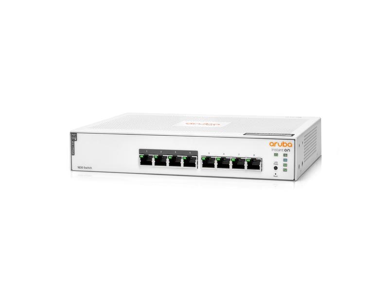 HPE Aruba Networking PoE+ Switch Aruba Instant On 1830-8G 8 Port