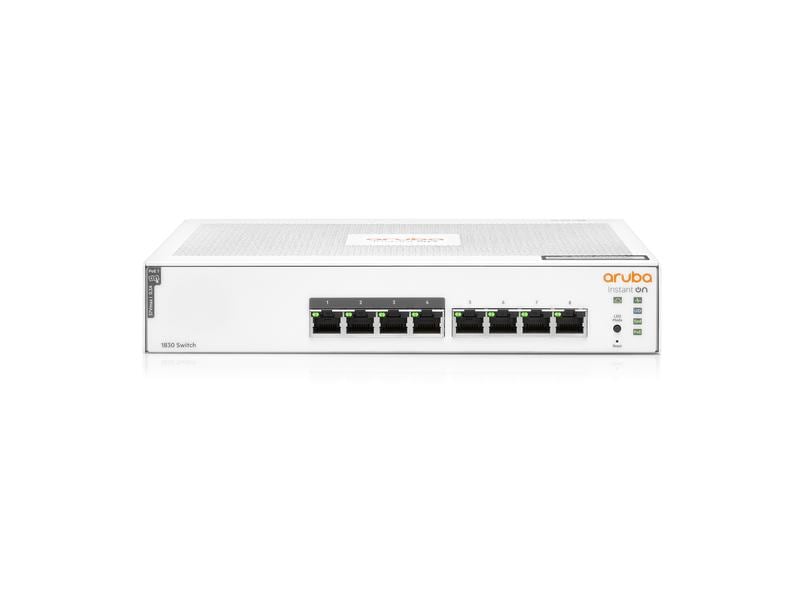 HPE Aruba Networking PoE+ Switch Aruba Instant On 1830-8G 8 Port