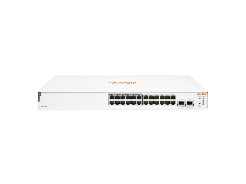 HPE Aruba Networking PoE+ Switch Aruba Instant On 1830-24G 26 Port
