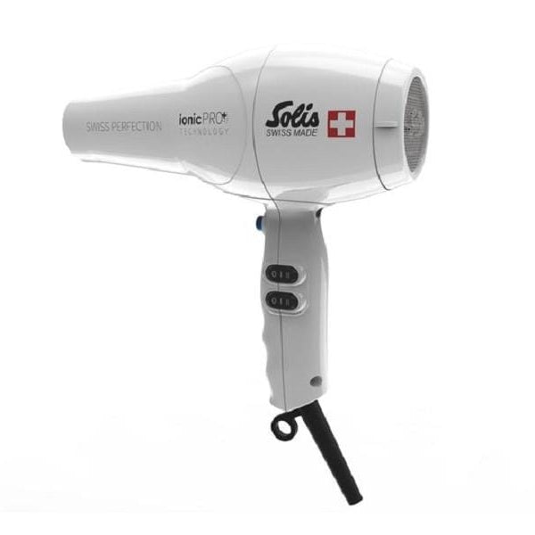 Solis Profihaartrockner Swiss Perfection 360° ionicPRO Weiss