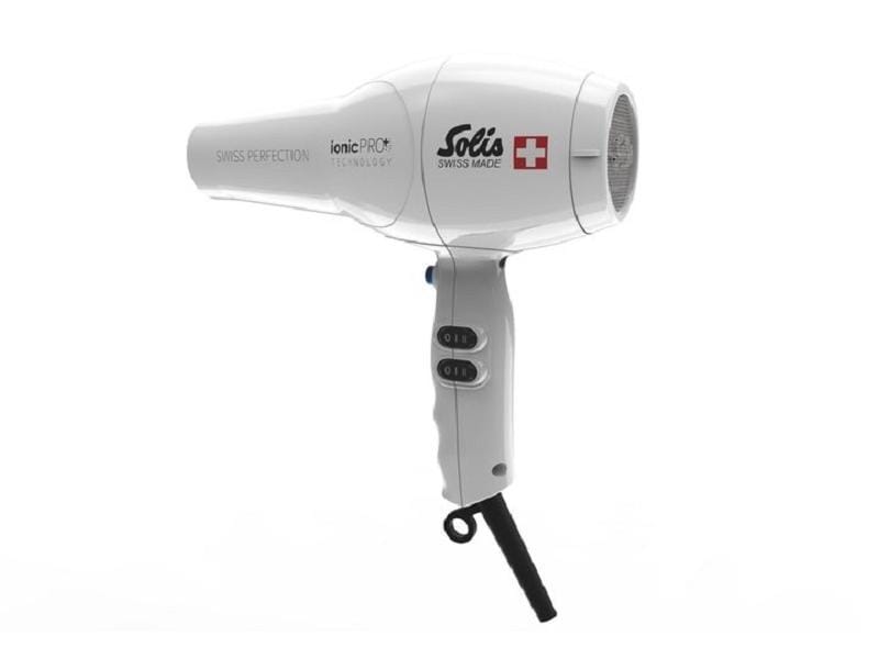 Solis Profihaartrockner Swiss Perfection 360° ionicPRO Weiss