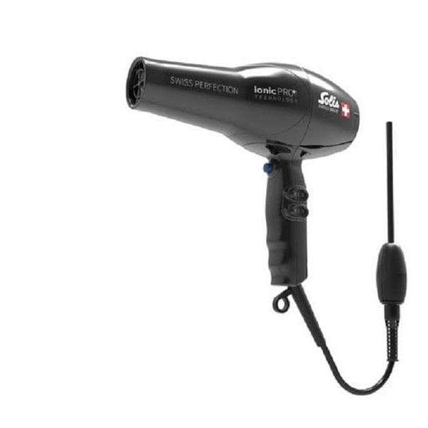 Solis Profihaartrockner Swiss Perfection 360° ionicPRO Schwarz