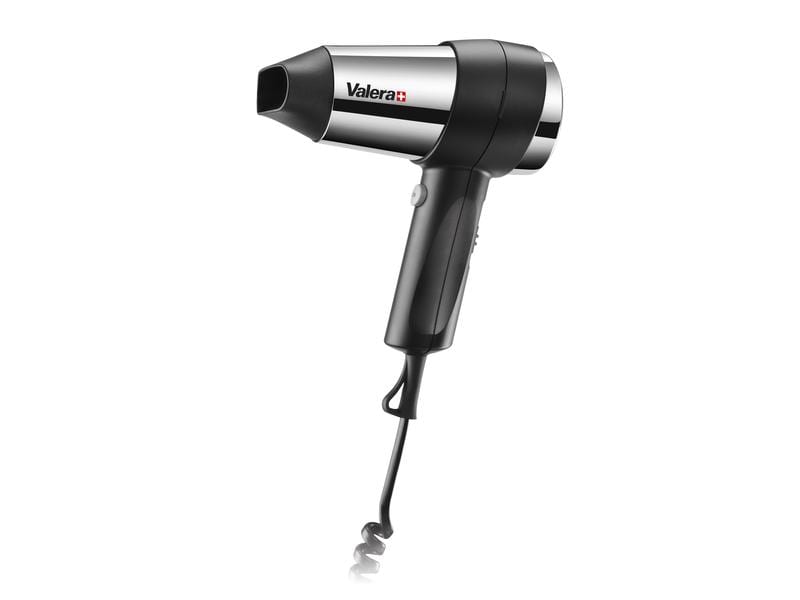 Valera Haartrockner Action 1600 Push Schwarz/Silber