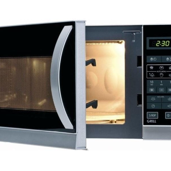 Sharp Mikrowelle R642INW Schwarz/Silber