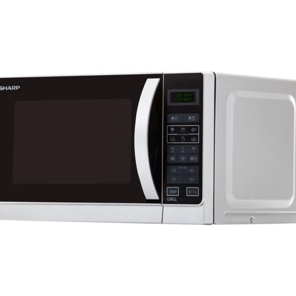 Sharp Mikrowelle R642INW Schwarz/Silber