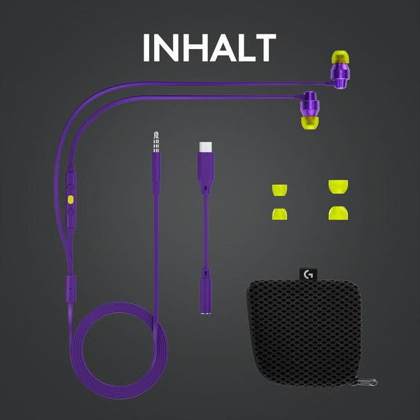 Logitech Headset G333 Gaming Violett