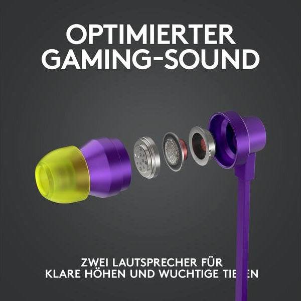 Logitech Headset G333 Gaming Violett