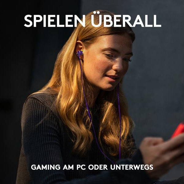 Logitech Headset G333 Gaming Violett