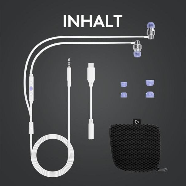 Logitech Headset G333 Gaming Weiss