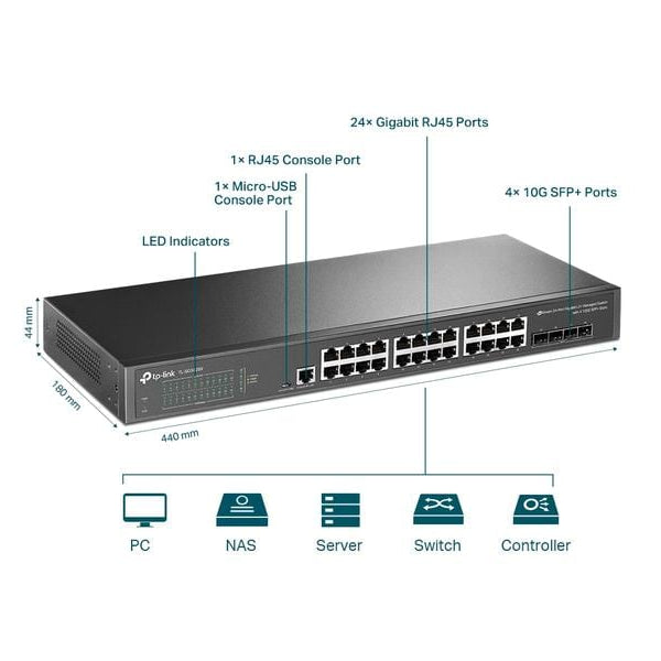 TP-Link Switch TL-SG3428X 28 Port