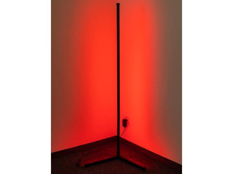 FTM Stehleuchte LED Ambilight, Triangle, RGBW, Schwarz